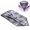 Grey 2, variant on Coofit Men's Ascot Fashion Floral Jacquard Classic Cravat Tie Ascot Tie for Business