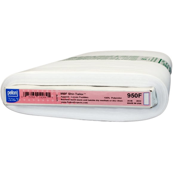 Pellon Shir-Tailor Fusible Interfacing-White 20"X10yd