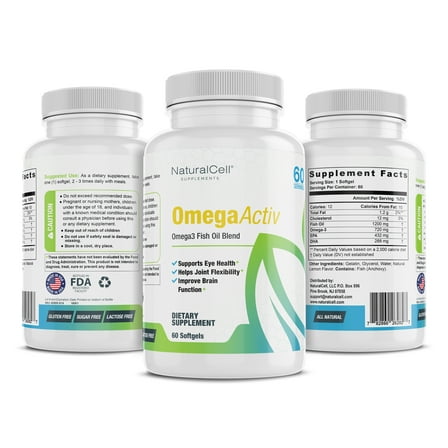 OmegaActiv - Omega3 Fish Oil Blend