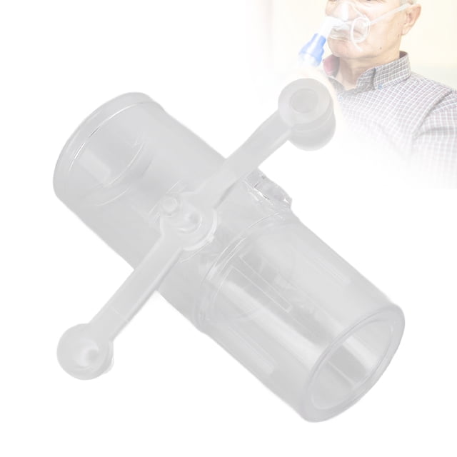 Conector De Tubo De Oxígeno, Pared Interior Gruesa Junta De Tubo De Oxígeno De Plástico Inofensivo Confiable Universal Para Generador De Oxígeno Para Ventilador