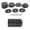Black, variant on Archery Compound Bow Stabilizer Bow Riser Spare Counterweight Damping Freestyle