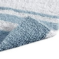 thumbnail image 5 of Madison Park Striped Reversible Bathroom Rug, Cotton Bath Rug, Blue, 27" x 45", 5 of 8