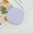 thumbnail image 5 of Unique Bargains 1 Set Contact Lens Case Simple Square Lens Storage Case Purple, 5 of 5