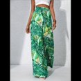 thumbnail image 4 of Pantalones Palazzo Elásticos de Pierna para Mujer, Informales, Cómodos y de Cintura Media. Estilo 2 L, 4 of 5