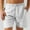 White, variant on ZZwxWA Men's Casual Shorts 5 Inches Flat Front Cargo Shorts Summer Running Workout Slim Fit Golf Shorts My Order