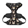 thumbnail image 5 of Lsque Flowe Rooster Dog Harness, No-Pull Pet Harness with 2 Leash Clips, Adjustable Soft Padded Dog Vest with Easy Control Handle for Large Dogs-Medium, 5 of 9