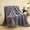 Blue, variant on Velvet Throw Blanket or Fleece Sofa Cover | Cozy Soft Indoor Blanket for Warmth | Decorative Plush Blanket for Couch or Bed | Lightweight Travel Wrap for Home