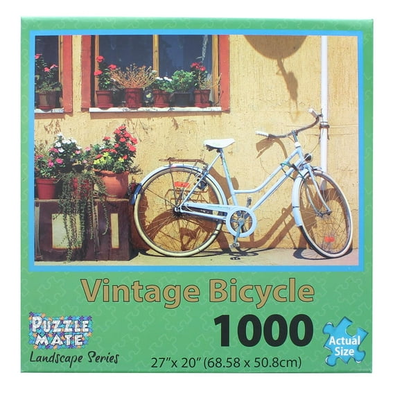 Casse-tête de 1000 Pcs avec Bicyclette Vintage