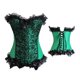 thumbnail image 3 of Plus Size Corsets for Women Floral Overbust Corset Top Bustier Lingeire, 3 of 5