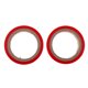 thumbnail image 4 of Agarre Sobregrip de Raqueta de Tenis Sunnimix 2 Piezas Antideslizante Sudor Absorbente Rojo, 4 of 7