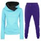 thumbnail image 1 of Puntoco Moda Mujer Otoño Invierno Trajes Deportes Chándales Manga Larga Jersey Sudaderas Pantalones Traje Puntoco Puntoco-1095, 1 of 3