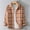 Orange, variant on toraway Fall Clothes Dress Shirts for Men Autumn/winter New Men's Trend Tie Dye Plaid Shirt Jacket XL