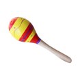 thumbnail image 2 of Hand Percussion Rattle, Wooden Light Cute Design  Music Education Maraca Toy  for Kindergarten L 20cm/7.9in, 2 of 8