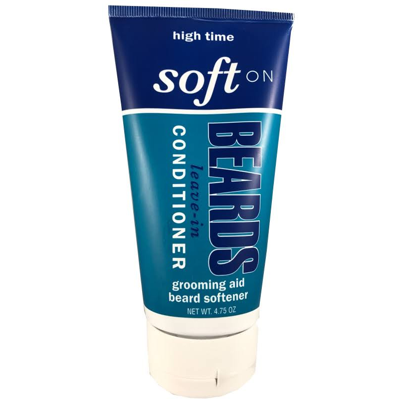 High Time Soft On Beards Leave In Conditioner 4.75 Oz,Pack of 3