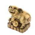 thumbnail image 1 of Estatua de Animal de Shengxiao Chino Cerdo Colco Ornamento animal del zodiaco chino, 1 of 6
