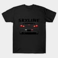 thumbnail image 1 of GTR SKYLINE GT-R34 JDM Japanese Performance Sports Car Art Unisex T-Shirt, sizes up to 3XL, 1 of 4