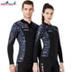 thumbnail image 3 of Soidarity DIVE SAIL 1.5MM Traje de neopreno Tops Térmico Mantener caliente Trajes de neopreno de manga larga Trajes de buceo para aeróbic Deportes acuáticos hombre gris L, 3 of 6