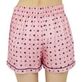 thumbnail image 1 of Bimba Womens Pink Pajama Set Soft Lady 2 Piece Sleepwear Short Nightwear - 4, 1 of 5