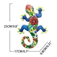 thumbnail image 5 of Vikakiooze 2022 Home Decor Clearance Garden House Lizard Art Outdoor Garden Backyard Metal Animal Decoration Gift, 5 of 6