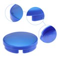 thumbnail image 3 of Unique Bargains 4 Pcs 58mm 4 Clips Car Wheel Rim Hub Center Caps Cover with Blue Sticker Blue, 3 of 6