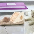 thumbnail image 4 of Squirrels Hideaway Toy Wooden Hamster Bridges Gerbil Toys Guinea Pig Hut Hideout, 4 of 6