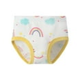thumbnail image 5 of Hotiary 6 Packs Toddler Baby Girls Soft Cotton Underwear Kids Breathable Comfort Panty Briefs Children Cartoon Print Undies for 2-7 Years, 5 of 6
