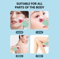 thumbnail image 5 of Reusable Silicone Face Ice Mould Roller for Skin Care - Reduces Pores, Fine Lines & Enhances Glow, Purple/Light Green Beauty Ice Cubes for Facial Massage & Body, DIY Skincare Tool, 5 of 7