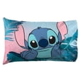 thumbnail image 2 of Juego de sábanas Jay Franco Disney Lilo & Stitch Floral Fun Full, 2 of 7