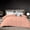 Peach, variant on D.N.G. BEDDINGS 800 Thread Count 3 Piece Comforter Set, 100% Egyptian Cotton Cover, Damask Stripe, Full/Queen Size, Peach Color
