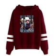 thumbnail image 5 of twisters merch Glen Powell If You Feel It Chase It hooded drawstring pocketless sweatshirt men/women pullover, 5 of 6