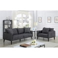 thumbnail image 2 of Porter Designs Cavett Mid-Century Modern Sofa - Gray, 2 of 5