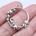 thumbnail image 2 of K-KED 90 Pcs Tibetan Silver Conch Starfish Sea Horse Charms Pendant 30X29MM C16006, 2 of 3