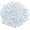 White, variant on Galashield Red Flat Glass Marbles Decorative Stones, 5 lbs Bag