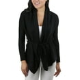 thumbnail image 5 of ToBeInStyle Women's Long Sleeve Knit Acrylic Open Cardigan, 5 of 5