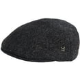 thumbnail image 2 of Headchange USA 100% Wool Ivy Scally Cap Black Herringbone (Large), 2 of 5