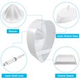 thumbnail image 3 of 4 Pieces Citrus Juicer Attachment, Include Reamer, Strainer Basket, Juicer Strainer Base, Juicer Shaft Lever Compatible with KitchenAid JE KN12AP Stand Mixer Citrus Juicer Replacement, 3 of 7