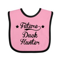 Inktastic Future Duck Hunter Boys or Girls Baby Bib