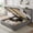 Light Grey, variant on Feonase Full Size Bed Frame with Storage & Charging Station - Hydraulic Lift Up Platform Bed, Upholstered Button Tufted Headboard, Sturdy Wooden Slats, Noise-Free, No Box Spring Needed,Beige