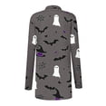 thumbnail image 5 of Kezqiaxn Winter Coats for Women Halloween Funny Holiday Long Sleeve Cardigan with Allover Print Womens Jackets Fashion Clothing, 5 of 7