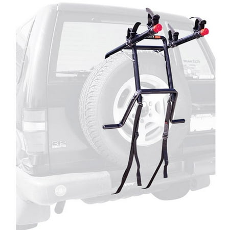 Allen Sports Deluxe 2-Bicycle Spare Tire Mounted Bike Rack, (Best Wall Bike Rack)