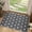 Abstract Floral, variant on Curtilage 2'x3' Entryway Rug, Washable Door Mat with Rubber Backing Vintage Floral Non-Slip Soft Low Pile Carpet for Front Door, Entryway, Bathroom