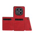thumbnail image 3 of For Xiaomi Redmi Note 14 Pro 4G Case with Card Slots Kickstand Leather + TPU Phone Cover - Grey, 3 of 5