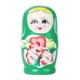 thumbnail image 2 of Muñeca De Los Niños Juego de muñecas Matryoshka de madera para niños 5 piezas decoraciones Likrtyny libre de BPA, 2 of 2