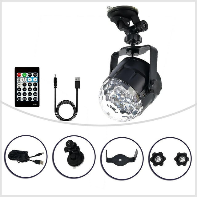ZGXIKJ 2022 USB Remote Control LED Water Pattern Stage Laser Bar DJ Projector Lamp