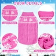 thumbnail image 4 of Jersey para perros SCIROKKO, cálido, color rosa invernal, para perras, 4 of 8