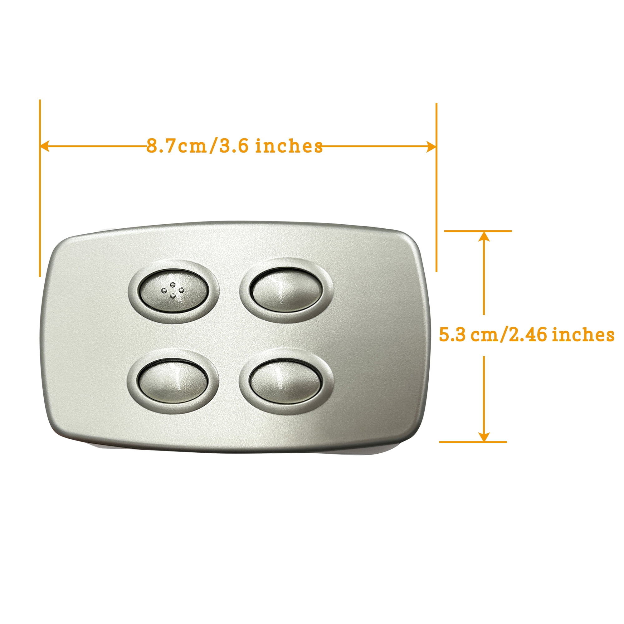 SMT-S40201R 4 Button 5 Pin Prong Switch Hand Control for Power Recliner or Lift Chair