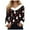 Z1-Black, variant on larppty Women's Ugly Christmas Sweater with Plush Faux Fur Trim with Relaxed V-Neck (Brick Red, XL)
