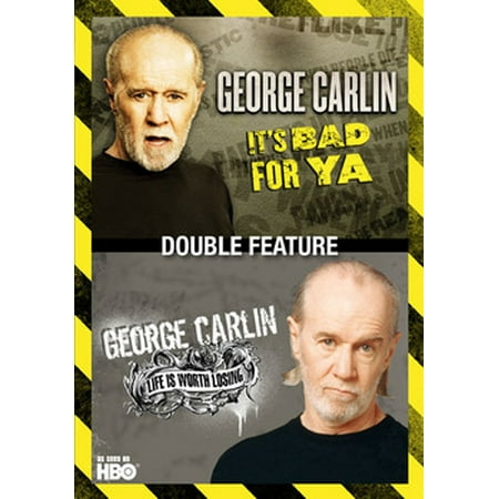 George Carlin: It's Bad for Ya / Life is Worth Losing (DVD) - Walmart.com