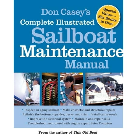 Sailboat Announcement - Don Casey's Complete Illustrated Sailboat Maintenance Manual : Including Inspecting the Aging Sailboat, Sailboat Hull and Deck Repair, Sailboat Refinishing, Sailbo