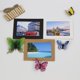 thumbnail image 3 of Marco de fotos de papel Kraft de 3,5 y 6,7 pulgadas, marco de fotos de papel creativo para colgar en la pared, clip de cuerda de cáñamo, 3 of 4